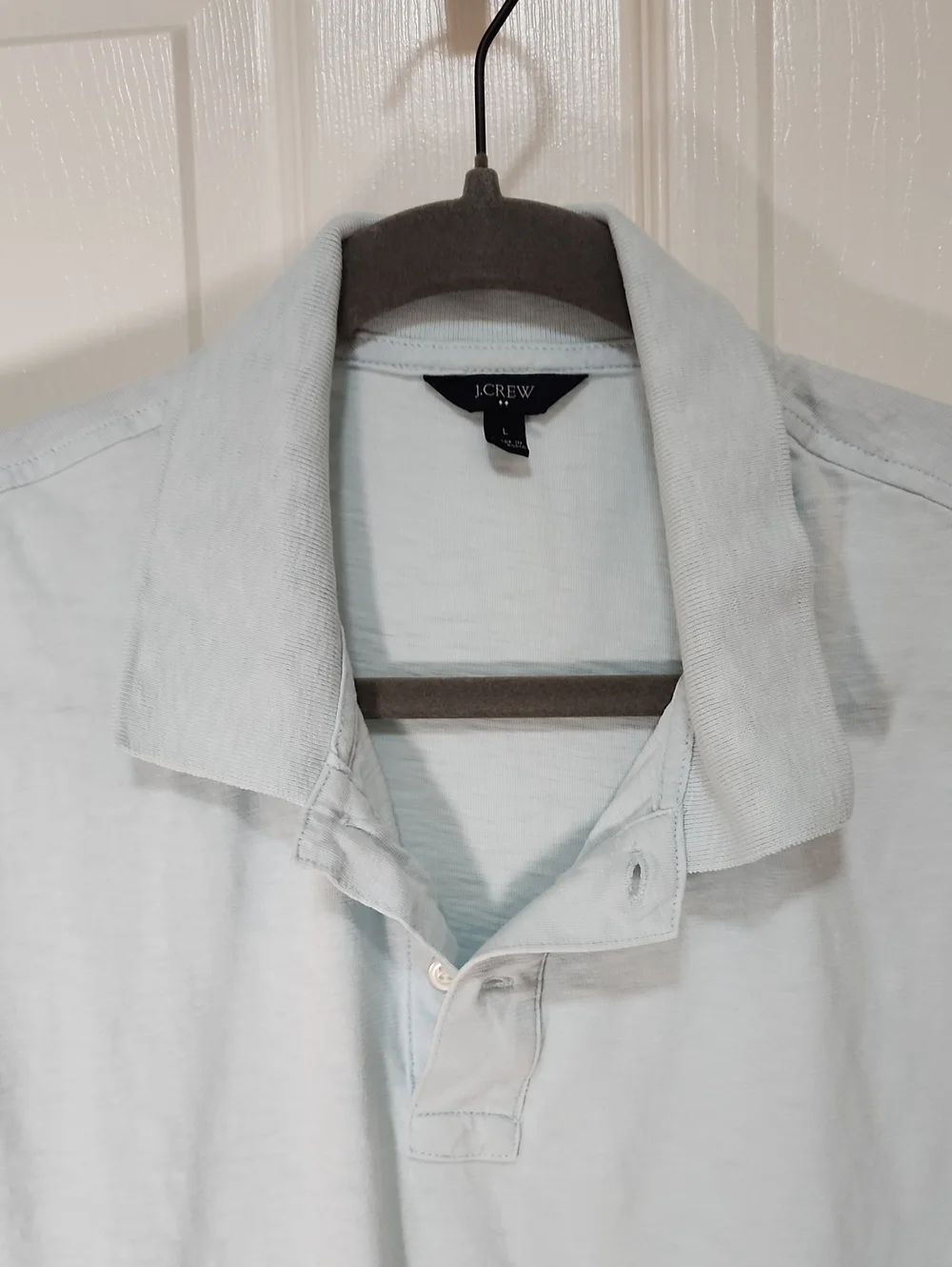 J. Crew Men’s Light Blue Polo Shirt